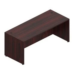 Offices To Go Superior Laminate 71" Table - American Mahogany (TDSL7130DSAML) - Durable & Stylish Office Furniture