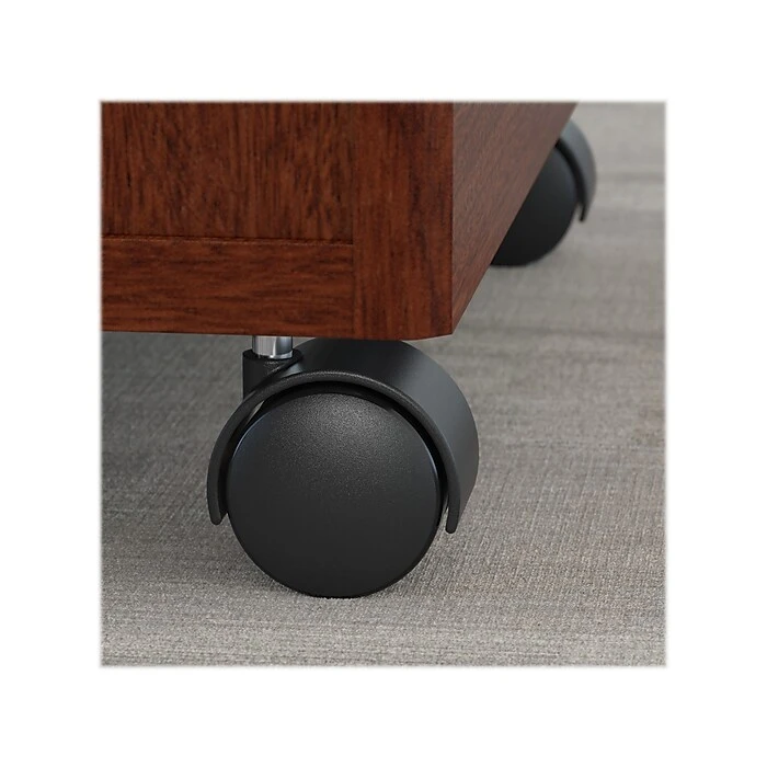 Bush Business Furniture Series C 72"W Office Desk with Hutch and Mobile File Cabinet in Mahogany (SRC081MASU) 4 Bush Business Furniture Series C 72"W Office Desk with Hutch and Mobile File Cabinet in Mahogany (SRC081MASU) - Image 4