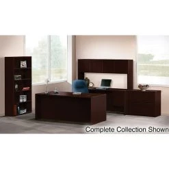 HON 10500 Series Right L-Station Desk, Mahogany Laminate, 29.5"H x 72"W x 84"D - HON105LR7284N 6 HON 10500 Series Right L-Station Desk, Mahogany Laminate, 29.5"H x 72"W x 84"D - HON105LR7284N -Computer Office Desks Shop unnamed file 4086