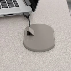 Bush Business Furniture Cubix 48W Laminate Desk in Pewter - Stylish & Durable Office Furniture -Computer Office Desks Shop unnamed file 4140