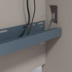 Bush Business Furniture Cubix 48W Laminate Desk in Pewter - Stylish & Durable Office Furniture -Computer Office Desks Shop unnamed file 4141