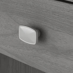 Bush Furniture Broadview 54" Modern Gray Computer Desk and Chair Set with Laminate Finish -Computer Office Desks Shop unnamed file 4151