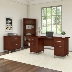 Bush Furniture Somerset 60W Office Desk in Hansen Cherry - Stylish Laminate Desk for Home or Office 14 Bush Furniture Somerset 60W Office Desk in Hansen Cherry - Stylish Laminate Desk for Home or Office -Computer Office Desks Shop unnamed file 417