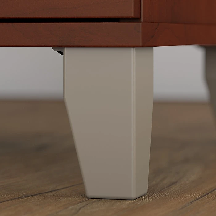 Bush Furniture Somerset 60W Office Desk in Hansen Cherry - Stylish Laminate Desk for Home or Office 7 Bush Furniture Somerset 60W Office Desk in Hansen Cherry - Stylish Laminate Desk for Home or Office - Image 7