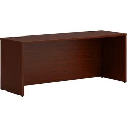 HON Mod 72" Laminate Table Desk, Traditional Mahogany Finish - Durable & Stylish Office Desk (HLPLCS7224LTM1)