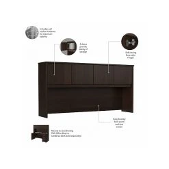 Bush Business Furniture Studio C 72" W Computer Desk With Hutch And Mobile File Cabinet Bundle, Black Walnut (STC011BWSU) - Space-Saving Office Solution 11 Bush Business Furniture Studio C 72" W Computer Desk With Hutch And Mobile File Cabinet Bundle, Black Walnut (STC011BWSU) - Space-Saving Office Solution -Computer Office Desks Shop unnamed file 4205