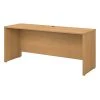Bush Business Furniture Westfield 72W x 24D Light Oak Laminate Credenza Desk (WC60326)