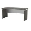 Safco Medina™ 72" Laminate Desk - Gray Steel, Spacious 29.5"H x 72"W x 36"D