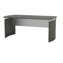 Safco Medina™ 72" Laminate Desk - Gray Steel, Spacious 29.5"H x 72"W x 36"D