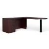 Global Superior BUNDLE11 Mahogany Laminate Workstation - Premium Quality Office Desk