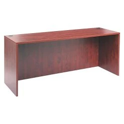 Alera Valencia Credenza Shell | 29.5"H x 65"W x 23.6"D | Medium Cherry Laminate Furniture