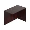 Offices To Go Superior 42" Return Shell Laminate Desk in American Mahogany | TDSL4220RAML