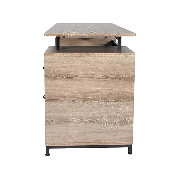 Techni Mobili 51" Neutral Touch Computer Desk with Gray Finish - Modern Laminate & Steel Design (RTA-0054-GRY) 4 Techni Mobili 51" Neutral Touch Computer Desk with Gray Finish - Modern Laminate & Steel Design (RTA-0054-GRY) - Image 4