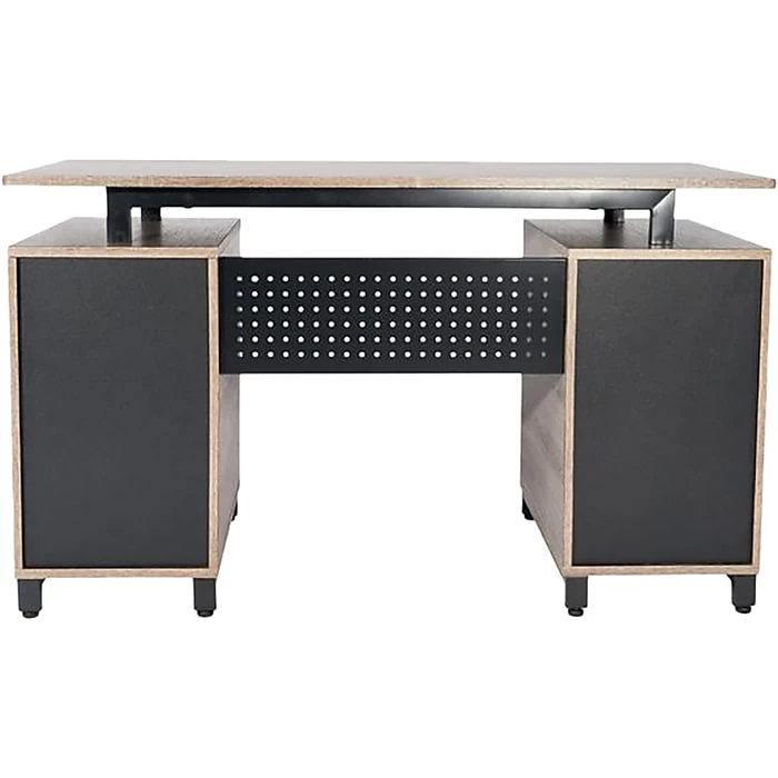 Techni Mobili 51" Neutral Touch Computer Desk with Gray Finish - Modern Laminate & Steel Design (RTA-0054-GRY) 5 Techni Mobili 51" Neutral Touch Computer Desk with Gray Finish - Modern Laminate & Steel Design (RTA-0054-GRY) - Image 5