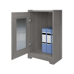 Bush Furniture Cabot 60W L-Shaped Computer Desk with Storage - Modern Gray Laminated Wood Desk for Home Office -Computer Office Desks Shop unnamed file 4473