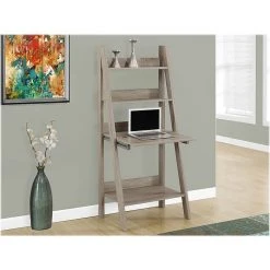 Monarch 26" Computer Desk, Dark Taupe (I 7042) - Laminated Wood Office Desk -Computer Office Desks Shop unnamed file 4486