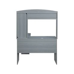 Techni Mobili 47" L-Shaped Desk in Gray - Space-Saving Laminated Wood Design (RTA-8410-GRY) -Computer Office Desks Shop unnamed file 4492