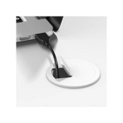 Office By Kathy Ireland® Echo 60"W L-Shaped Bow Front Desk in Pure White/Modern Gray - Stylish & Functional -Computer Office Desks Shop unnamed file 4505