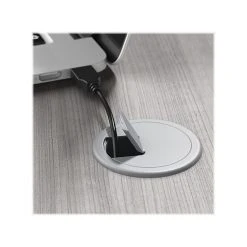 Bush Business Furniture Hybrid 48" W Laminated Wood Computer Desk with Metal Legs, Platinum Gray (HYD248PG) -Computer Office Desks Shop unnamed file 4554