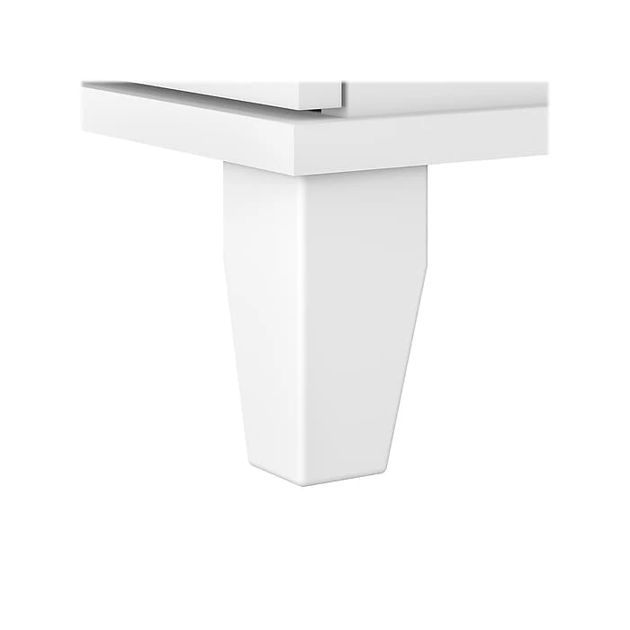 Bush Furniture Somerset 60"W White Laminated Wood Office Desk with Drawers (WC81928K) 7 Bush Furniture Somerset 60"W White Laminated Wood Office Desk with Drawers (WC81928K) - Image 7