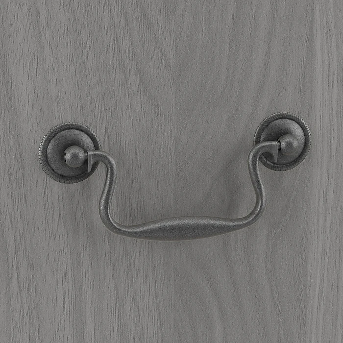 Bush Furniture Saratoga 66" Executive Desk with Drawers - Modern Gray Laminated Wood Office Desk (EX45866-03K) 5 Bush Furniture Saratoga 66" Executive Desk with Drawers - Modern Gray Laminated Wood Office Desk (EX45866-03K) - Image 5