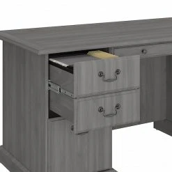 Bush Furniture Saratoga 66" Executive Desk with Drawers - Modern Gray Laminated Wood Office Desk (EX45866-03K) 13 Bush Furniture Saratoga 66" Executive Desk with Drawers - Modern Gray Laminated Wood Office Desk (EX45866-03K) -Computer Office Desks Shop unnamed file 4578