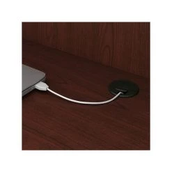 Bush Furniture Cabot 48" Computer Desk with Hutch, Harvest Cherry | Laminated Wood Desk -Computer Office Desks Shop unnamed file 4586