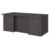 Bush Business Furniture Office 500 71" Computer Desk - Storm Gray, Laminated Wood