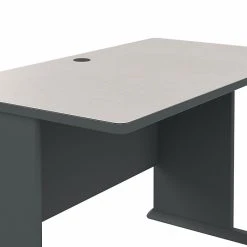 Bush Business Furniture Cubix 48W Laminated Wood Desk - Slate/White Spectrum (WC8448A) -Computer Office Desks Shop unnamed file 4605