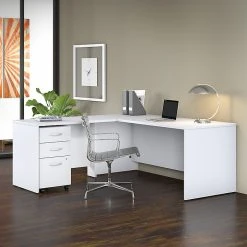 Bush Business Furniture Studio C 72"W L-Shaped Desk With 42"W Return, White (STC049WH) - Laminated Wood -Computer Office Desks Shop unnamed file 4653