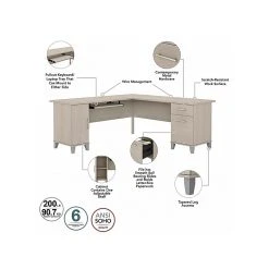 Bush Furniture Somerset 72" L-Shaped Desk With Storage, Sand Oak (WC81110K) - Premium Laminated Wood Office Desk -Computer Office Desks Shop unnamed file 4671