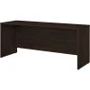 Bush Business Furniture Office 500 71" Credenza Desk - Black Walnut (OFD272BW), Laminated Wood