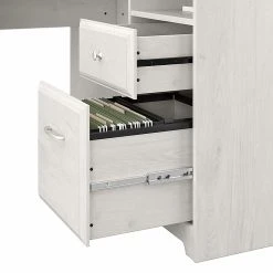 Bush Furniture Cabot 60"W L-Shaped Desk, Linen White Oak (WC31130-03K) - Stylish Laminated Wood Office Desk -Computer Office Desks Shop unnamed file 4823