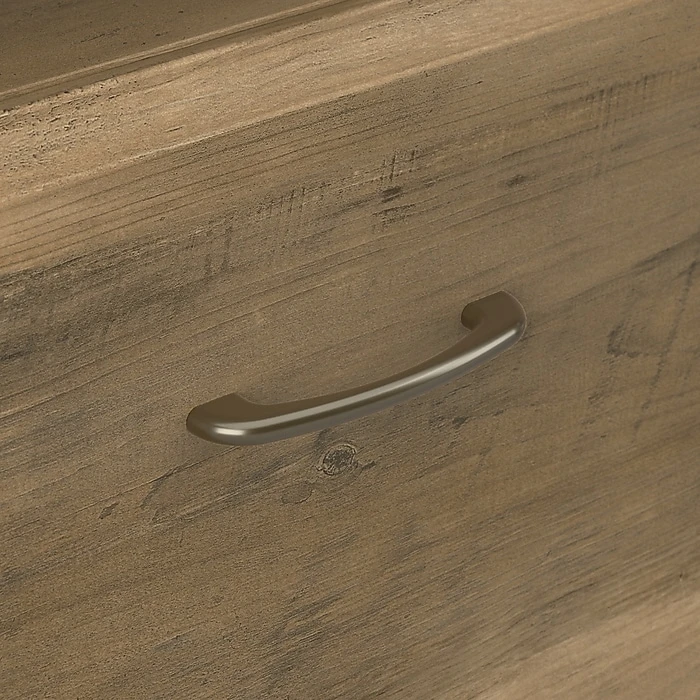 Bush Furniture Cabot 60" Corner Desk, Reclaimed Pine - Space-Saving Laminated Wood Office Furniture (WC31515-03K) 5 Bush Furniture Cabot 60" Corner Desk, Reclaimed Pine - Space-Saving Laminated Wood Office Furniture (WC31515-03K) - Image 5