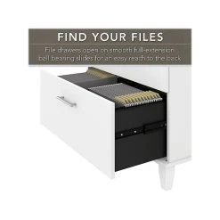 Bush Furniture Somerset 72"W L-Shaped Desk with Hutch and Lateral File Cabinet, White (SET009WH) - Durable Laminated Wood Office Furniture -Computer Office Desks Shop unnamed file 4885