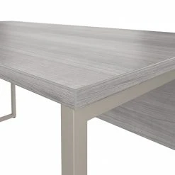 Bush Business Furniture Hybrid 60" L-Shaped Table Desk in Platinum Gray | Durable Laminated Wood | Office & Home 12 Bush Business Furniture Hybrid 60" L-Shaped Table Desk in Platinum Gray | Durable Laminated Wood | Office & Home -Computer Office Desks Shop unnamed file 4930