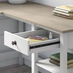 Bush Furniture Mayfield 60" L-Shaped Computer Desk With Storage - Pure White/Shiplap Gray | Laminated Wood Desk 14 Bush Furniture Mayfield 60" L-Shaped Computer Desk With Storage - Pure White/Shiplap Gray | Laminated Wood Desk -Computer Office Desks Shop unnamed file 4946