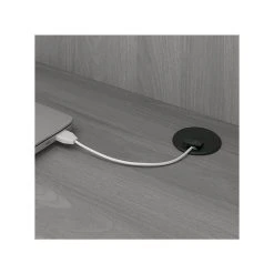 Bush Furniture Cabot 48" Modern Gray Computer Desk with Hutch | Laminated Wood Desk -Computer Office Desks Shop unnamed file 4960