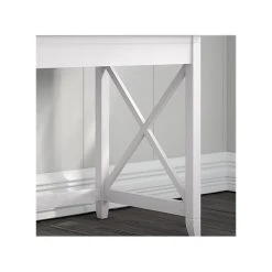 Bush Furniture Key West 60" L-Shaped Desk With Lateral File Cabinet, Pure White Oak - Durable Laminated Wood Office Furniture -Computer Office Desks Shop unnamed file 4965