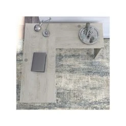 Kathy Ireland® Home Cottage Grove 60" L-Shaped Desk - Cottage White, Laminated Wood -Computer Office Desks Shop unnamed file 5189