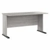 Bush Business Furniture Studio A 60"W Computer Desk - Platinum Gray (SDD160PG) | Durable Laminated Wood Desk for Home & Office