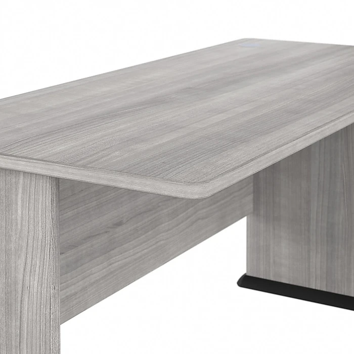 Bush Business Furniture Studio A 60"W Computer Desk - Platinum Gray (SDD160PG) | Durable Laminated Wood Desk for Home & Office 8 Bush Business Furniture Studio A 60"W Computer Desk - Platinum Gray (SDD160PG) | Durable Laminated Wood Desk for Home & Office - Image 8
