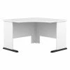 Bush Business Furniture Studio A 48"W Corner Computer Desk, White - Premium Laminated Wood Desk for Home & Office (SDD148WH)
