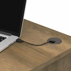 Bush Furniture Cabot 60" Corner Desk With Hutch in Reclaimed Pine | Space-Saving Laminated Wood Design -Computer Office Desks Shop unnamed file 5260