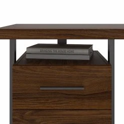 Bush Furniture Architect 60"W L-Shaped Desk with Drawers - Modern Walnut (ACD260MW-03K) -Computer Office Desks Shop unnamed file 5286