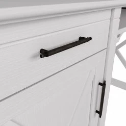 Bush Furniture Key West 48" Computer Desk With Hutch, Pure White Oak | Laminated Wood Desk with Storage -Computer Office Desks Shop unnamed file 5365