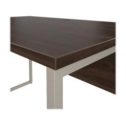 Bush Business Furniture Hybrid 48" W Computer Table Desk with Metal Legs, Black Walnut (HYD248BW) - Laminated Wood Desk -Computer Office Desks Shop unnamed file 5386
