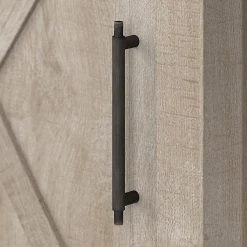 Bush Furniture Key West 54" Corner Computer Desk With Storage | Washed Gray | Laminated Wood -Computer Office Desks Shop unnamed file 5415