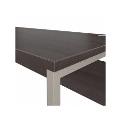 Bush Business Furniture Hybrid 60" W Laminated Wood Computer Table Desk With Metal Legs, Storm Gray (HYD260SG) -Computer Office Desks Shop unnamed file 5444