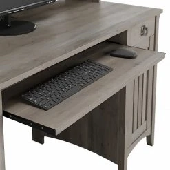 Bush Furniture Salinas 48" Laminated Wood Computer Desk With Hutch, Driftwood Gray (MY72508-03) 12 Bush Furniture Salinas 48" Laminated Wood Computer Desk With Hutch, Driftwood Gray (MY72508-03) -Computer Office Desks Shop unnamed file 5483